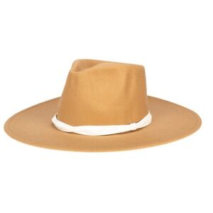 San Diego Hat Company Faux Felt Wide Brim Fedora